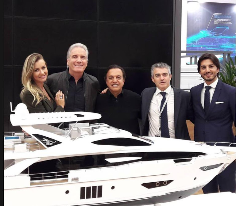 O empresário Roberto Justus em jantar na 19ª edição do São Paulo Boat Show (Foto: Reprodução)